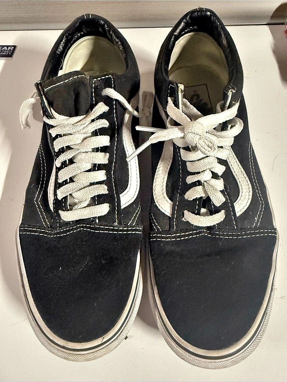 Vans Old Skool Black & White Mens 8.5 / Womens 10 Sneakers